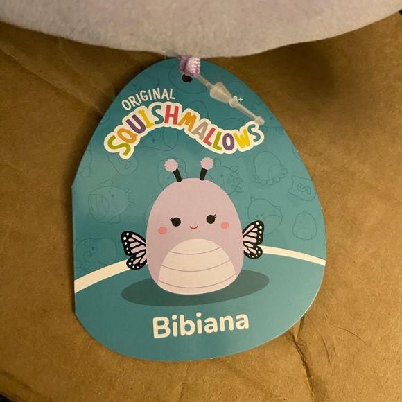 NWT 7.5” Bibiana the butterfly Squishmallow - Picture 4 of 5